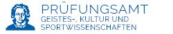 Prüfungsamt Geistes- Kultur- und Sportwissenschaften an der Goethe Universität Frankfurt/Main Logo